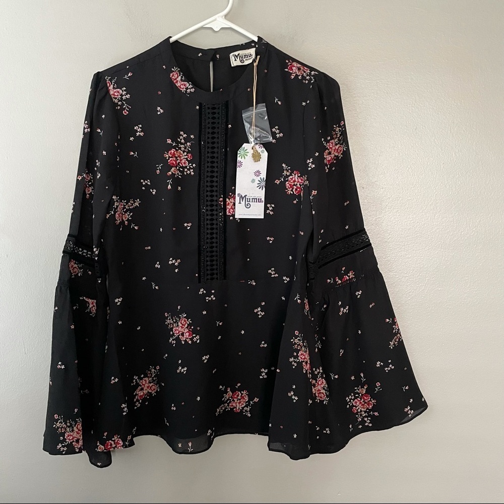 NWT Show Me Your Mumu Floral Blouse